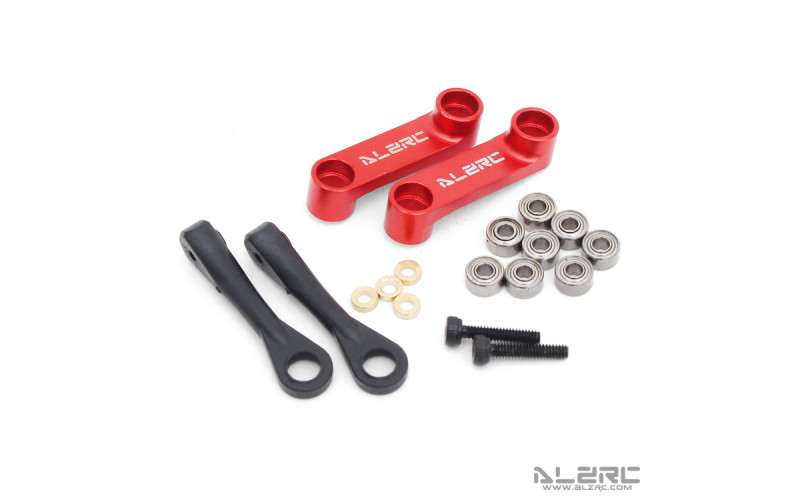 ALZRC - Devil X360 Metal Radius Arm Set - Red
